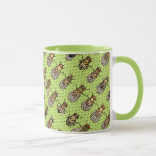 Caneca Genética da mosca de fruta da drosófila - mutant