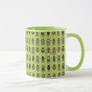 Caneca Genética da mosca de fruta da drosófila - mutant