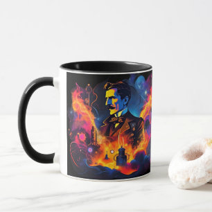 Caneca Gênio Eleitorado: Nikola Tesla
