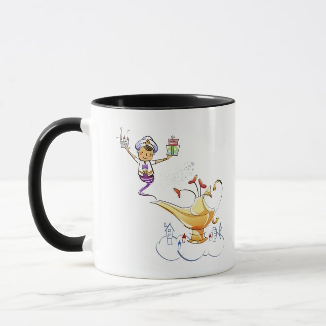 Caneca Génios que trazem uma casa e presentes de uma (Esquerda)