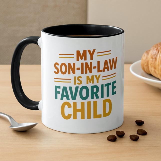 Caneca Genro Engraçado é Filho Favorito  (Criador carregado)