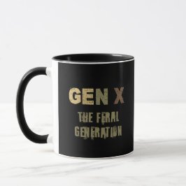 Caneca GenX — A Geração Feral