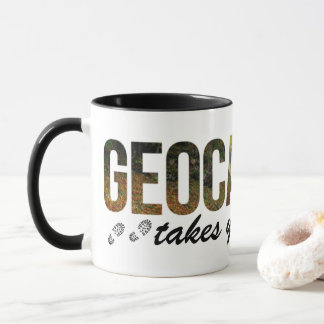 Caneca Geocaching Leva Lugares Geocacher Gift Mug