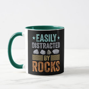 Caneca Geologia dotada de facilidade distraída pelo Rocks
