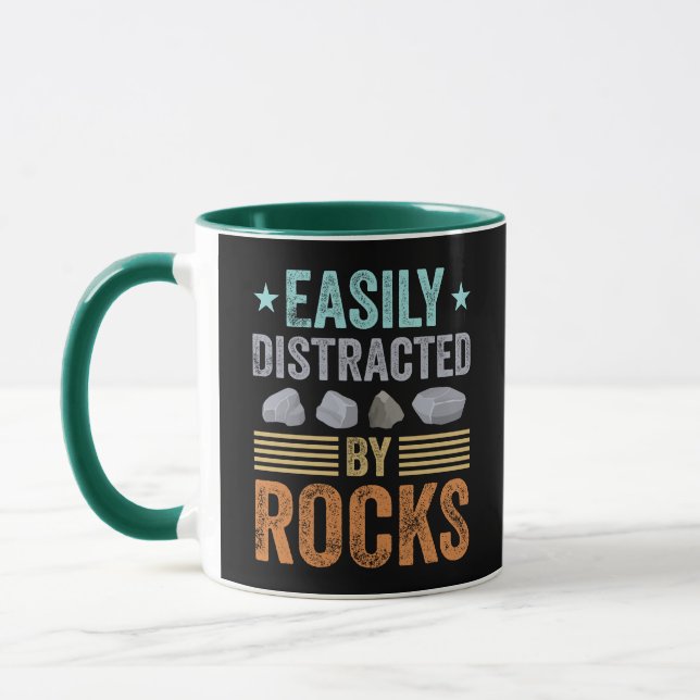 Caneca Geologia dotada de facilidade distraída pelo Rocks (Esquerda)