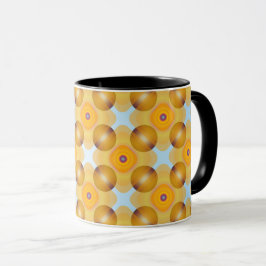 Caneca Geométrico Amarelo Incomum