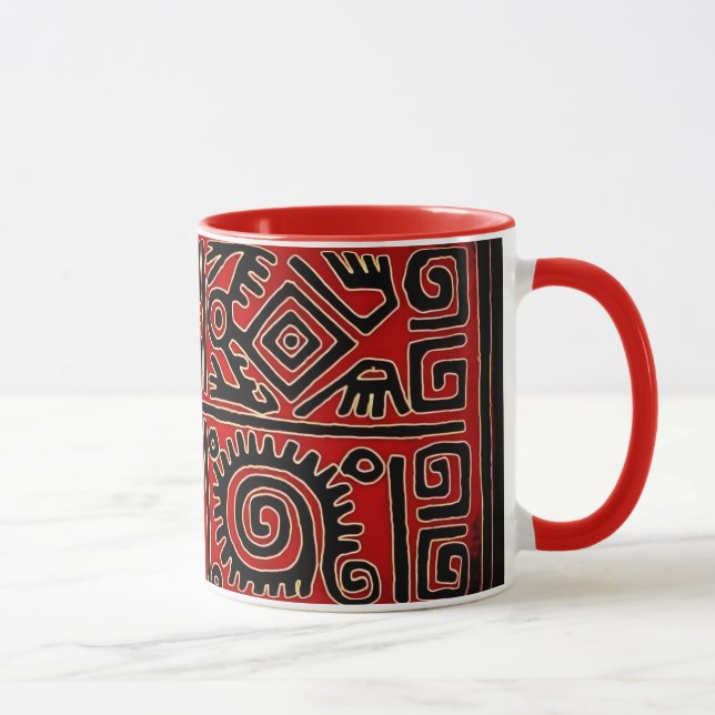 Caneca Geométrico Tribal (Direita)