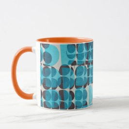 Caneca geometrisches dots muster
