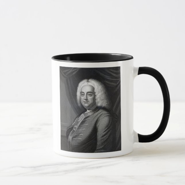 Caneca George Frederic Handel, gravado por Thomson (Direita)