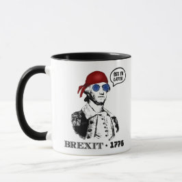 Caneca George Washington Brexit 1776 EU Flag Sunglasses