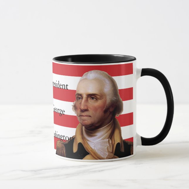Caneca George Washington e 13-Star Flag (Direita)