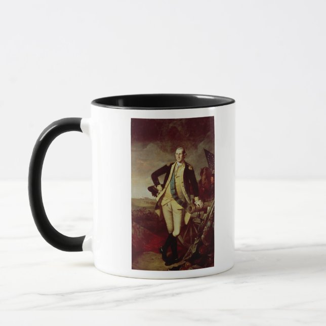 Caneca George Washington em Princeton, 1779 (Esquerda)