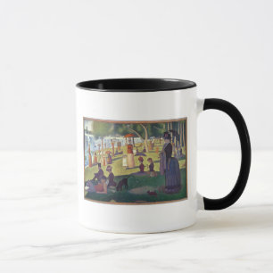 Caneca Georges Pierre Seurat domingo à tarde no é