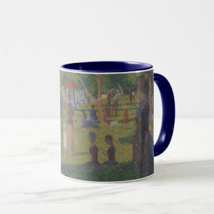 Caneca Georges Pierre Seurat   Estudo para um Domingo em 