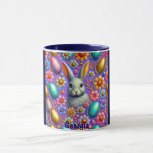 Caneca GEÓRGIA ~ Ovos do BUNNY LESTE ~ Mug