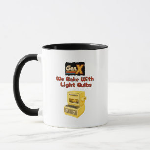 Caneca Geração X - Assamos com Lâmpadas