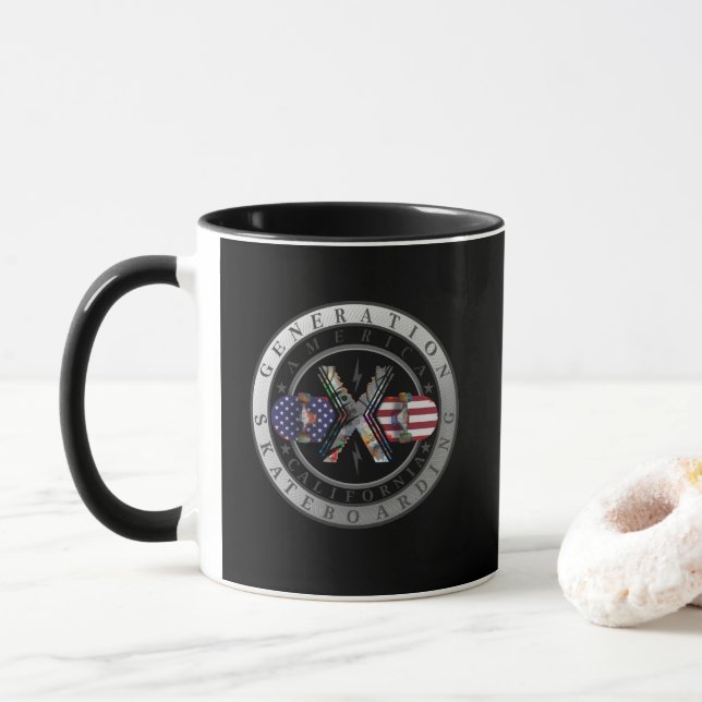 Caneca Geração X Califórnia (Com Donut)