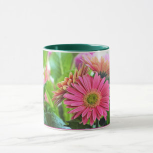Caneca Gerbera Daisies Mug