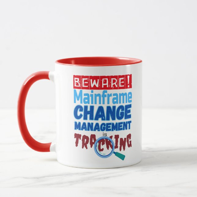 Caneca Gerenciamento de Mudanças DB2 em Programação Mainf (Esquerda)