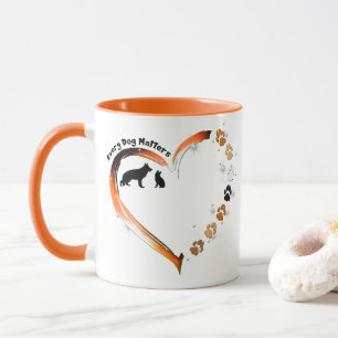 Caneca German shepherd Cada Cachorro Importa Patas De Cor