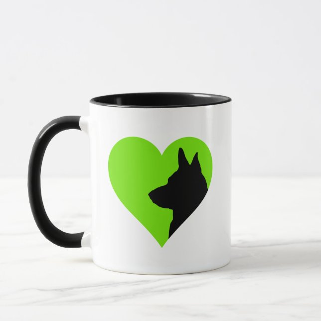 Caneca German shepherd Café Mug (Esquerda)