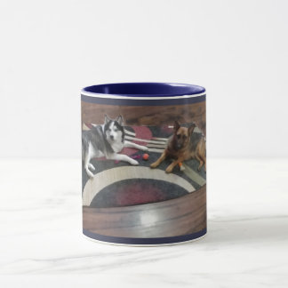 Caneca German shepherd e rouco