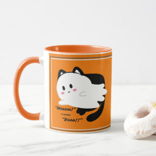 Caneca Ghost Black Cat Boo