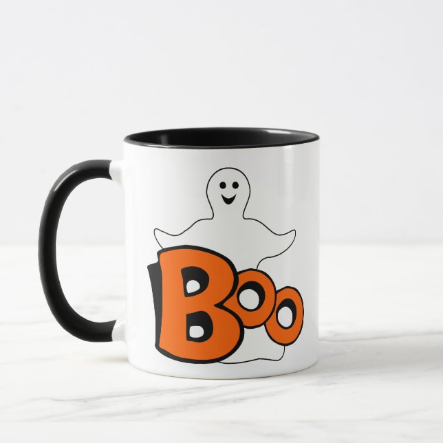 Caneca Ghost Boo sorridente (Esquerda)