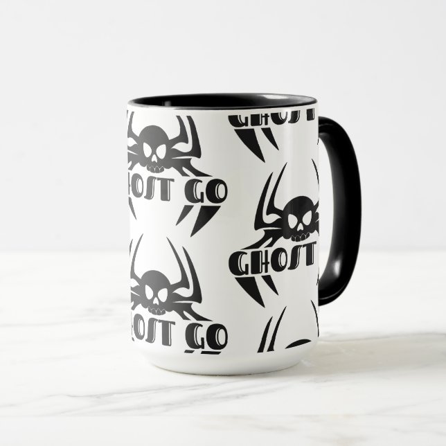 Caneca Ghost Go Spooky Season (Frente Esquerda)