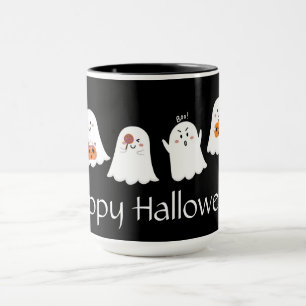 Caneca Ghost Mug Bonito Halloween