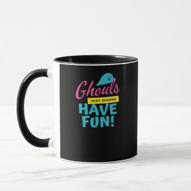 Caneca Ghouls Só Quer Se Divertir (Esquerda)