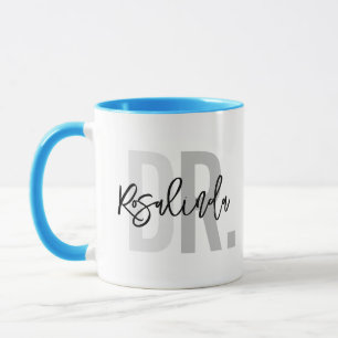 Caneca Gif de Apreciação de Nome Personalizado do Doutora