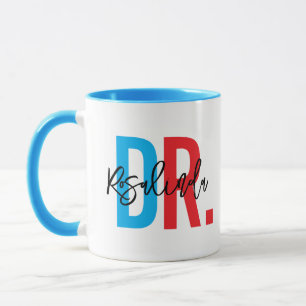 Caneca Gif de Apreciação de Nome Personalizado do Doutora