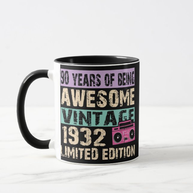 Caneca Gifts Vintage 1932 Limited Edition (Esquerda)