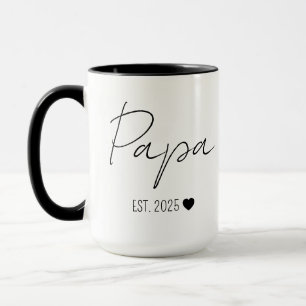 Caneca Gigi E Papa Mugs, Anunciante De Gravidez Dos Avós