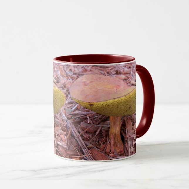 Caneca Gilled Bolete Mushroom (Frente Esquerda)
