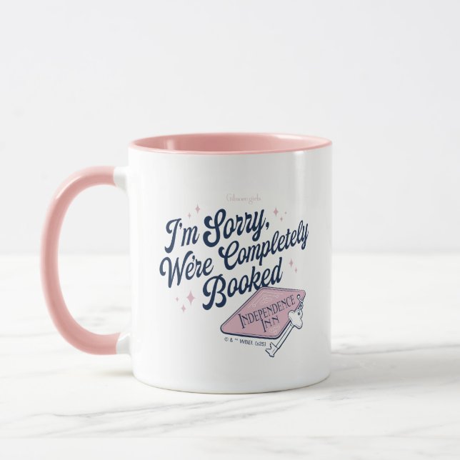 Caneca Gilmore Girls Completely Booked Design (Esquerda)