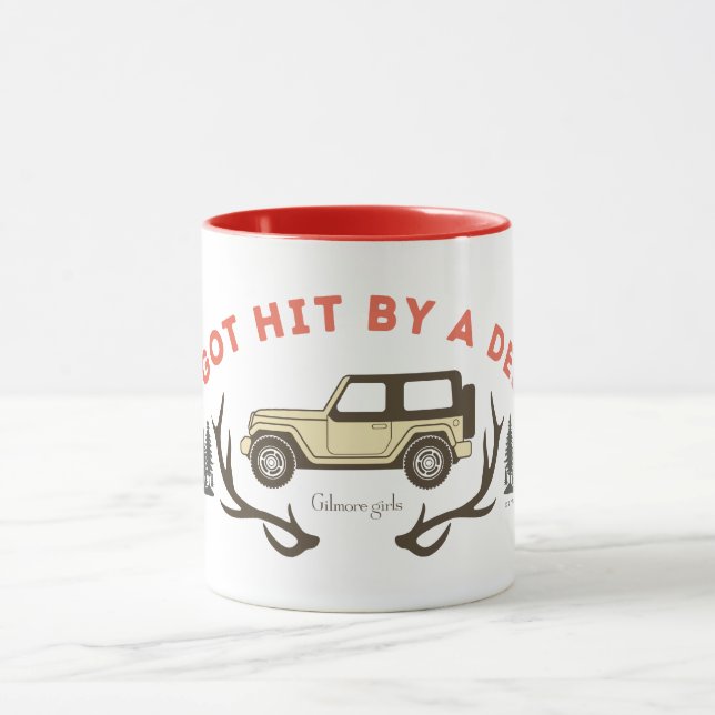 Caneca Gilmore Girls Eu Fui Atropelada por um Veado (Centro)