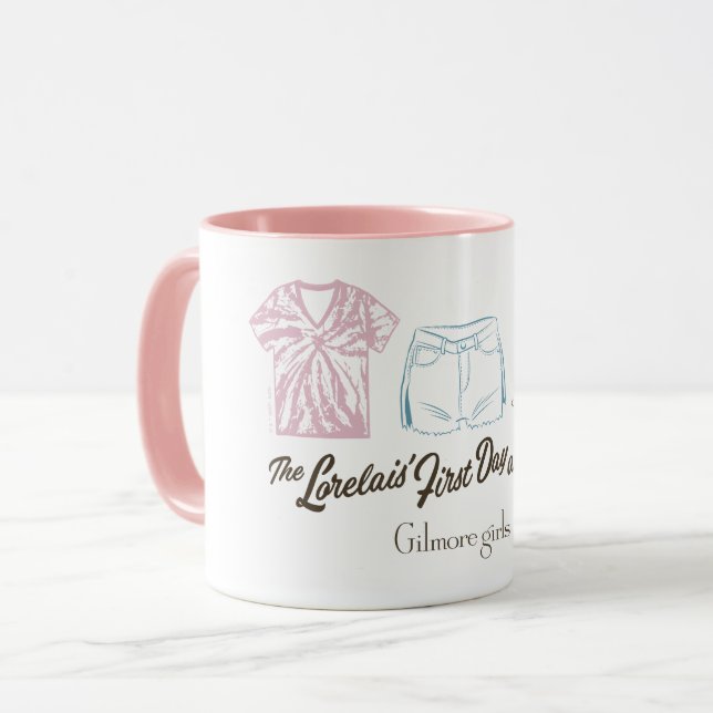 Caneca Gilmore Girls Lorelai Chilton Outfit Design (Frente Esquerda)