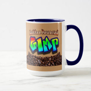 Caneca Gimp Com Café