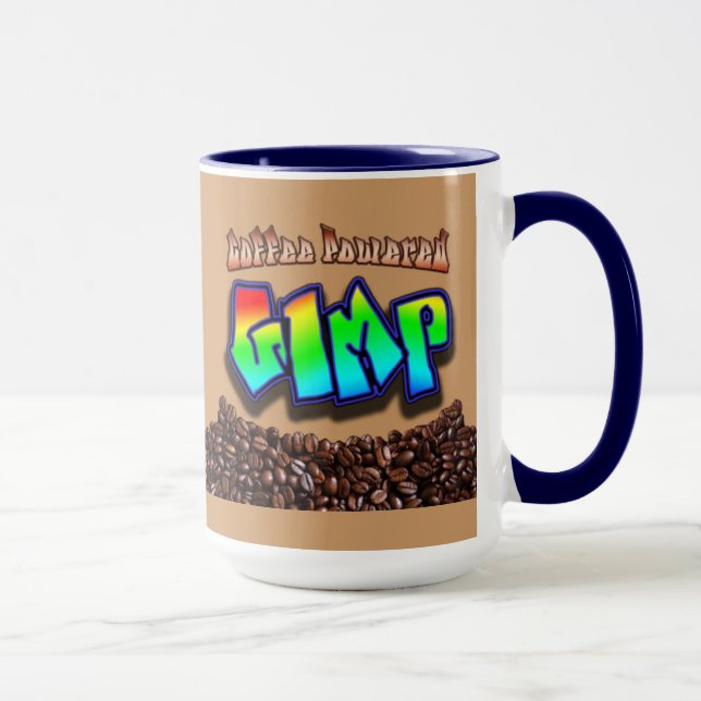 Caneca Gimp Com Café (Direita)