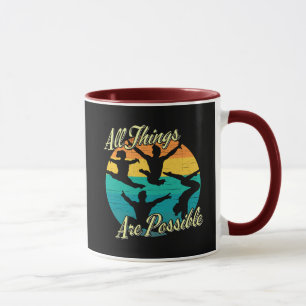 Caneca Ginástica Feminina - Todas as Coisas São Possíveis