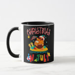 Caneca Ginger Bread Christmas em julho Engraçado Beach Su<br><div class="desc">Ginger Bread Christmas em julho Engraçado Beach Summer em julho Gift. Presente perfeito para seu pai, mãe, pai, homens, mulheres, amigos e familiares no Dia de Ação de Graças, Dia de Natal, Dia de as mães, Dia de os pais, 4 de julho de 1776 Dia Independente, Dia dos Veteranos, Dia...</div>