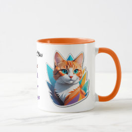 Caneca Ginger Cat - Minha cerveja perfeita - Chá ou café
