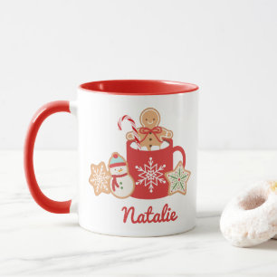 Caneca Gingerbird Cookie   Cacau quente