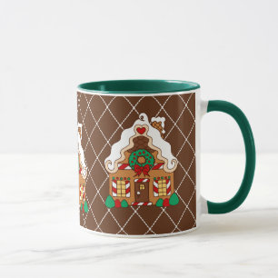 Caneca Gingerbird House Mug