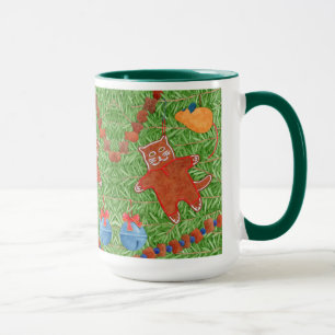 Caneca GINGERBREAD GATINHO Tall Hunter Green
