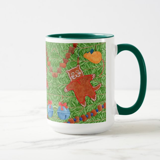Caneca GINGERBREAD GATINHO Tall Hunter Green (Direita)