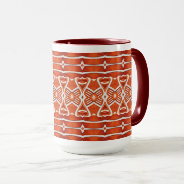 Caneca GINGERBREAD Tall Maroon Combo Mug (Frente Esquerda)
