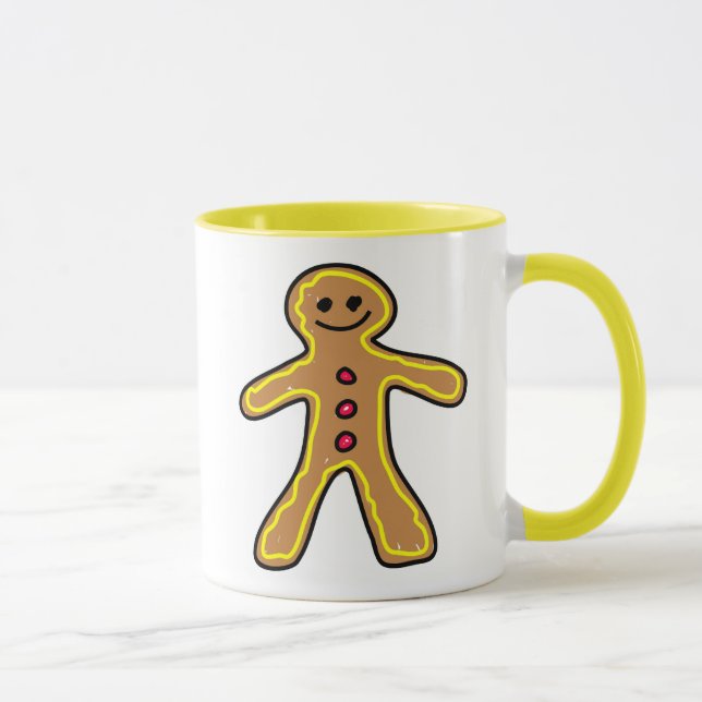 Caneca gingerbreadman (Direita)